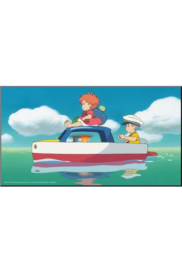 Studio Ghibli - Ponyo - Das große Abenteuer am Meer Holzdruck Ponyo & Sosuke: Semic