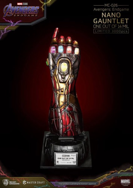 Avengers Infinity War - Nano Gauntlet: Beast Kingdom