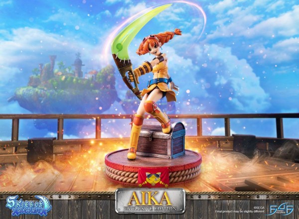 Skies of Arcadia - Aika Statue: First 4 Figures