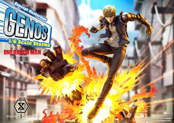 One Punch Man - Genos Statue / Concept Masterline Series - Bonus Ver.: Prime 1 Studio