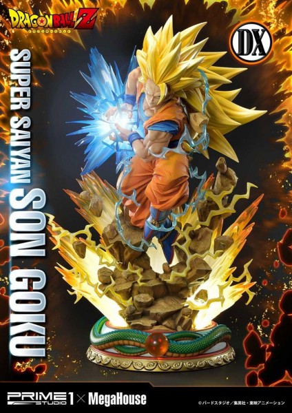 Dragon Ball Z - Super Saiyajin Son Goku Statue / Deluxe Version: Prime 1 Studio