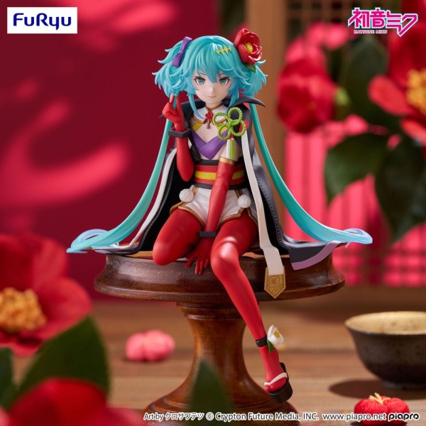 Hatsune Miku Noodle Stopper Figur / Flower Fairy Camellia: Furyu