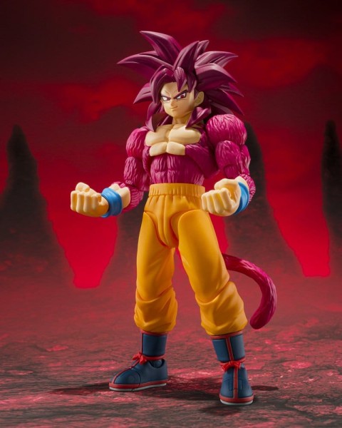 Dragon Ball - Super Saiyan 4 Son Goku Actionfigur / S.H.Figuarts - Daima: Bandai Tamashii Nations