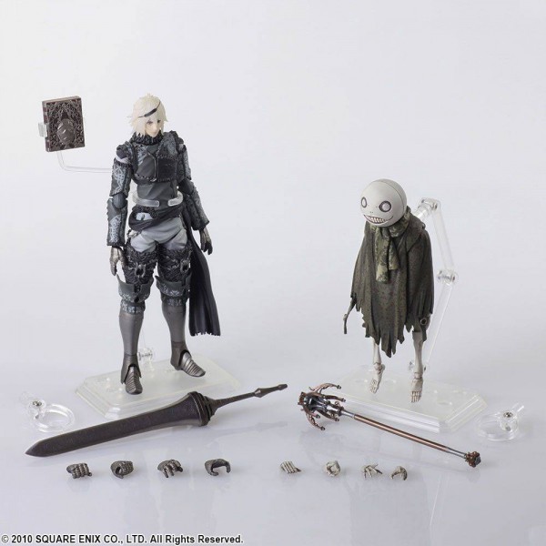 NieR RepliCant/Gestalt - Nier & Emil Actionfigur / Bring Arts: Square Enix