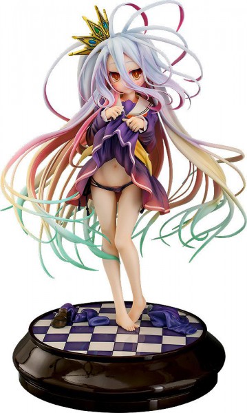 No Game No Life - Shiro Statue / Tuck Up Ver [LEICHT BESCHÄDIGTE VERP.]: Phat!