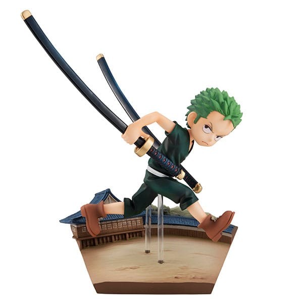 One Piece - Roronoa Zoro Statue / Run! Run! Run! - G.E.M. Serie: MegaHouse