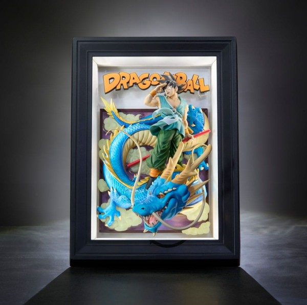 Dragon Ball - Son Goku & Dragon3D Relief-Bild / Tamashii Art : Tamashii Nations