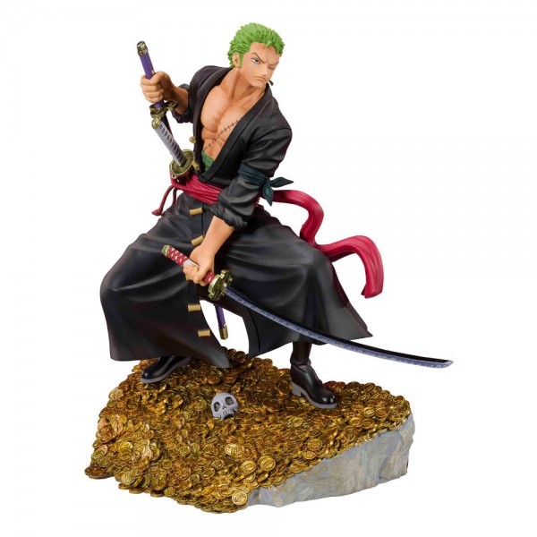 One Piece - Roronoa Zoro Figur / Eiichiro Oda Illustration FiguartsZERO: Tamashii