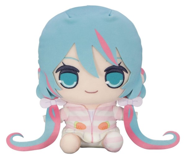Hatsune Miku - Kyurumaru Big Plüschfigur / Rabbit Ear Hood Pajama: Furyu