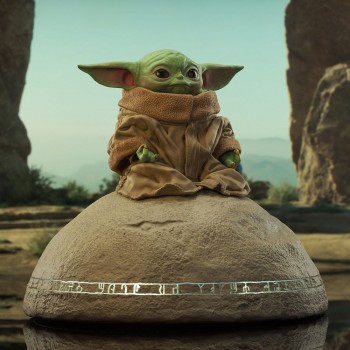 Vorschau: Star Wars The Mandalorian - Grogu on Seeing Stone Statue: Gentle Giant Vorschau: Star Wars The Mandalorian - Grogu on Seeing Stone Statue: Gentle Giant