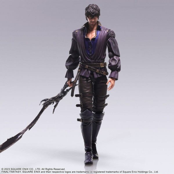 Final Fantasy XVI Bring Arts - Barnabas Tharmr Actionfigur: Square-Enix