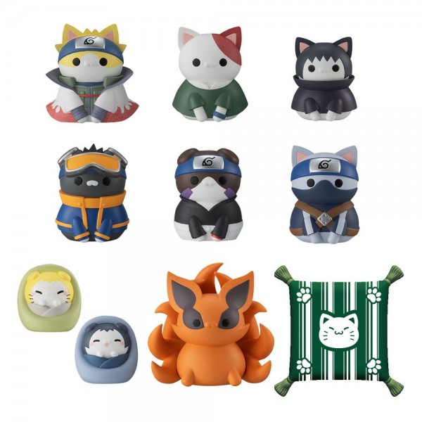 Naruto Shippuden - Minifiguren Set / Mega Cat Project - Nyaruto! Once Upon A Time In Konoha Village