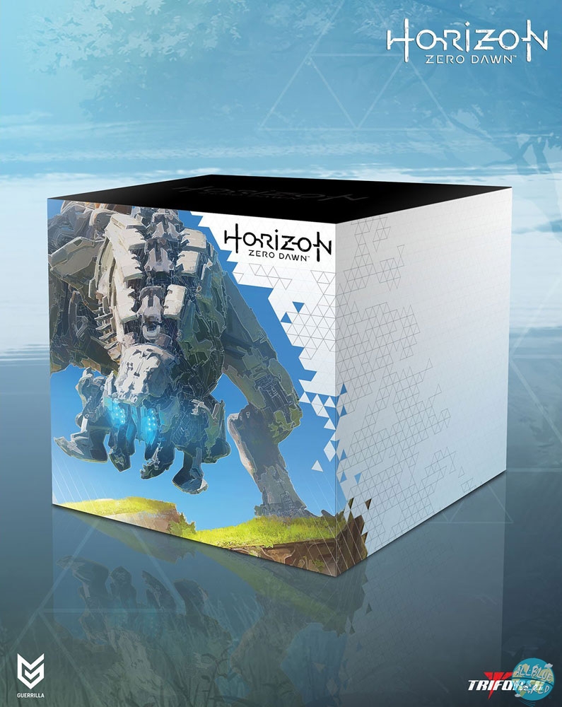 Horizon Zero Dawn - The Thunderjaw Statue: Triforce.