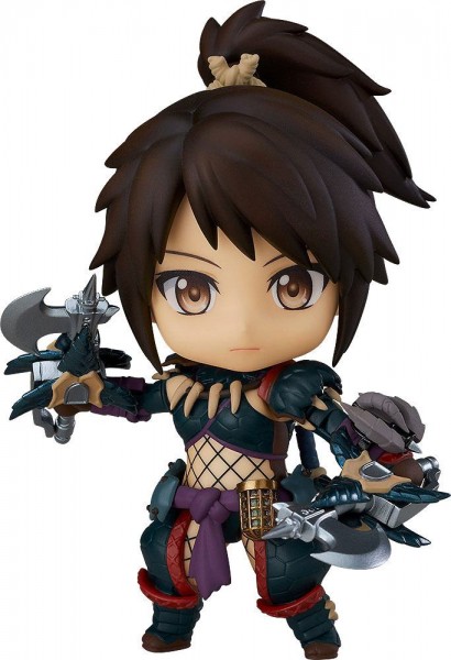 Monster Hunter World - Female Hunter Nendoroid / Nargacuga Alpha Armor Edition DX: Capcom