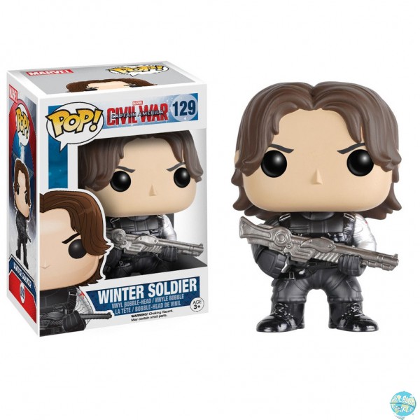 Captain America Civil War - Winter Soldier Figur - POP!: Funko