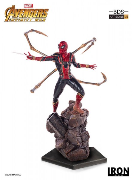 Avengers Infinity War - Iron Spider-Man Statue / BDS Art: Iron Studios