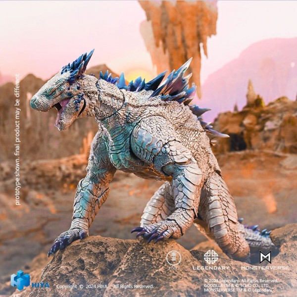 Godzilla x Kong: The New Empire Exquisite Basic - Shimo Actionfigur: Hiya Toys