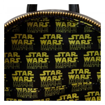 Vorschau: Star Wars - Revenge of the Sith Scene Rucksack: Loungefly Vorschau: Star Wars - Revenge of the Sith Scene Rucksack: Loungefly