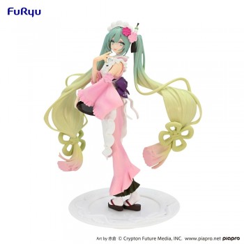 Hatsune Miku Exceed Creative - Matcha Green Tea Parfait Statue Cherry Blossom Ver.: Furyu Hatsune Miku Exceed Creative - Matcha Green Tea Parfait Statue Cherry Blossom Ver.: Furyu