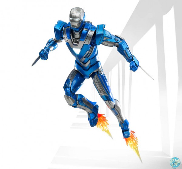 Iron Man 3 - Iron Man Actionfigur - Diecast / Mark XXX Blue Steel: Comicave Studios