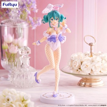 Hatsune Miku - Hatsune Miku Figur / BiCute Bunnies - White Rabbit Purple Color Ver.: FuRyu Hatsune Miku - Hatsune Miku Figur / BiCute Bunnies - White Rabbit Purple Color Ver.: FuRyu