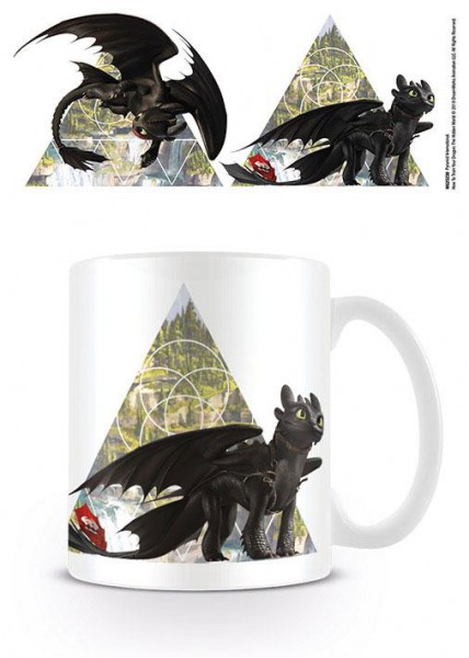 Drachenzähmen leicht gemacht - Tasse / Toothless: Pyramid