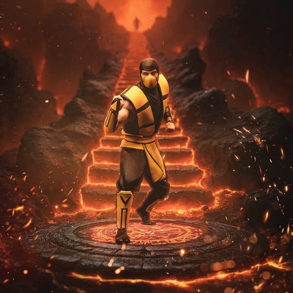 Mortal Kombat - Scorpion Statue / (Variant) heo exclusive - Art Scale: Iron Studios