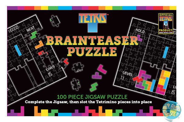 Tetris Paladone Puzzle Brainteaser 2 in 1