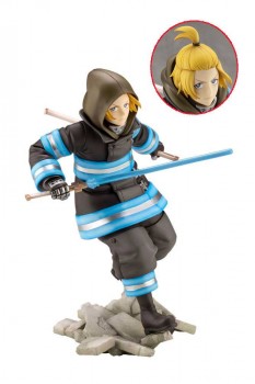 Fire Force - Arthur Boyle Statue / ARTFXJ - Bonus Edition: Kotobukiya Fire Force - Arthur Boyle Statue / ARTFXJ - Bonus Edition: Kotobukiya