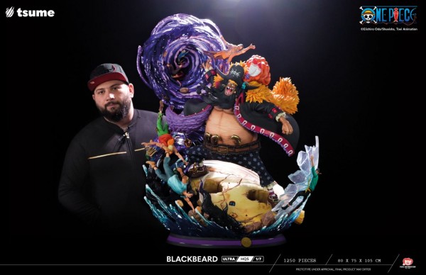 One Piece - Black Beard Statue /Ultra HQS: Tsume