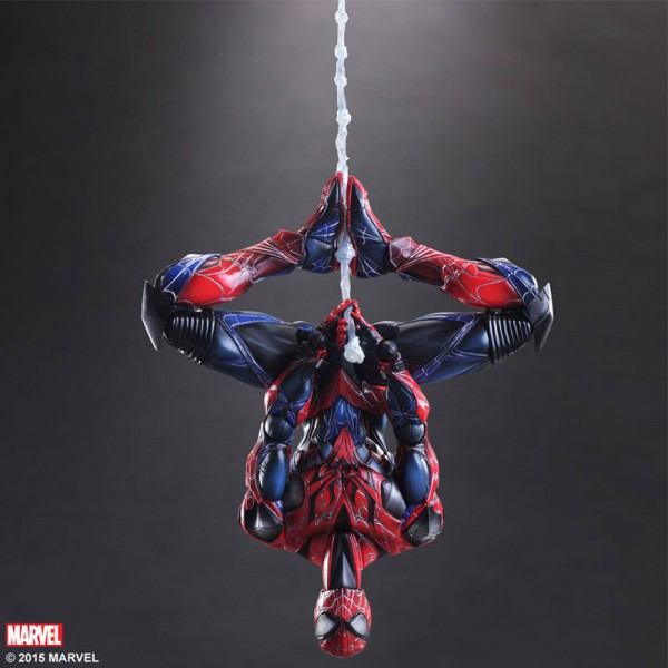 Marvel Comics - Spider-Man Actionfigur - Variant Play Arts Kai : Square Enix (leicht beschädigte Ver