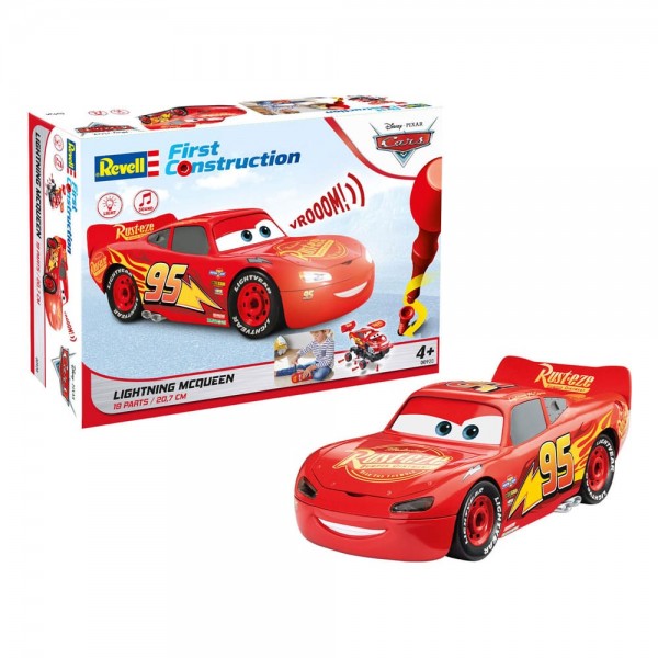 Cars Disney - Lightning McQueen Bauset / First Construction: Revell