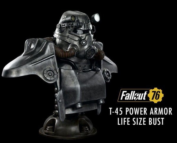 Fallout - T-45 Power Armor Life-Size Büste: Gaming Heads