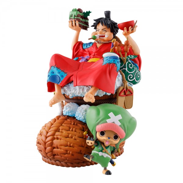 One Piece - Petitrama DX Figur/ Logbox Re Birth Vol. 1: MegaHouse