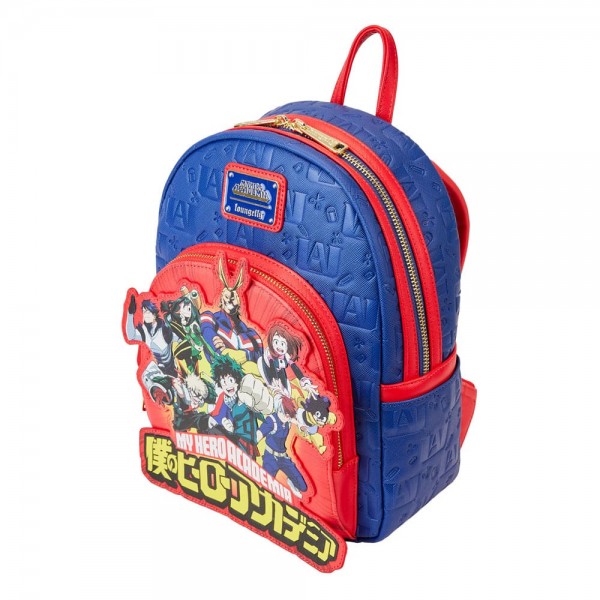 My Hero Academia - Group Debossed Logo Rucksack: Loungefly