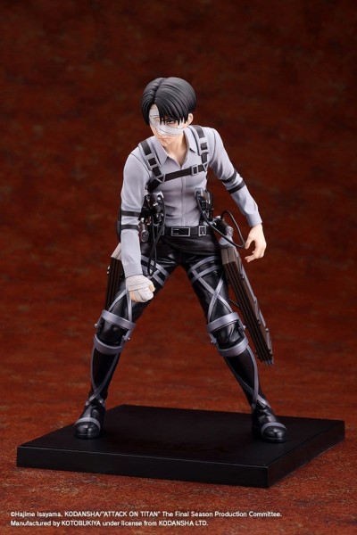 Attack on Titan - Levi Ackerman Figur / The Final Season Oshi Works - The Final Season Ver.: Kotobuk