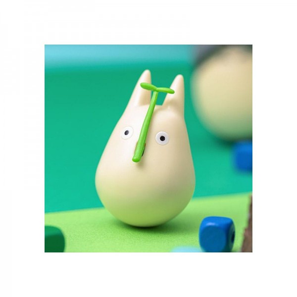 Studio Ghibli - Mein Nachbar Totoro - SmallTotoro with leaf Figur / Purzelfigur: Semic