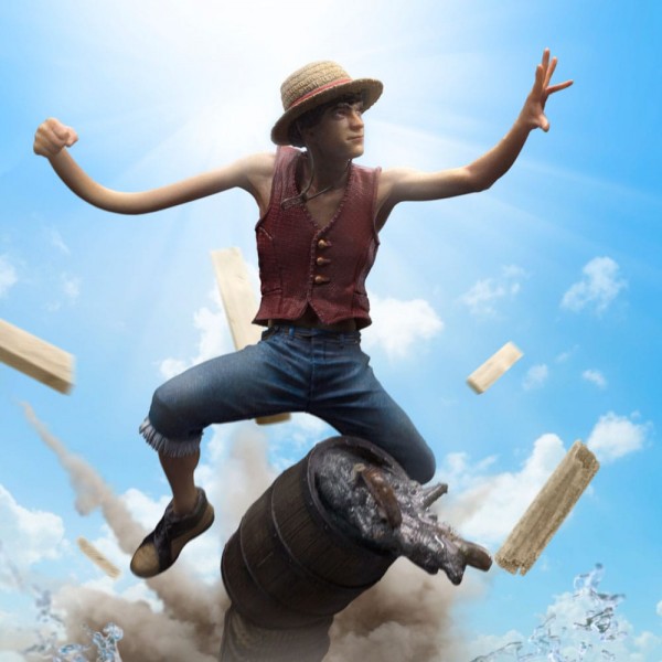 One Piece - Luffy Statue / Art Scale: Iron Studios