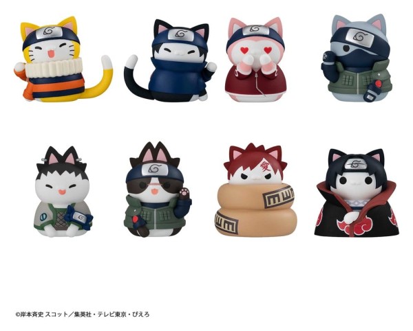 Naruto Mega Cat Project - Nyaruto! Cats of Konoha Village Reboot Minifiguren: Megahouse