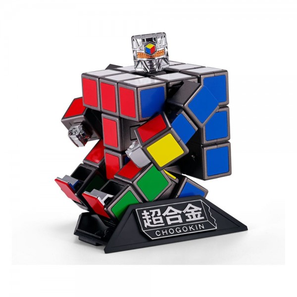 Rubik´s Cube Soul of Chogokin Diecast - Rubik´s Cube Robo Actionfigur: Bandai Tamashii Nations