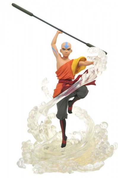 Avatar Der Herr der Elemente - Aang Statue: Diamond Select