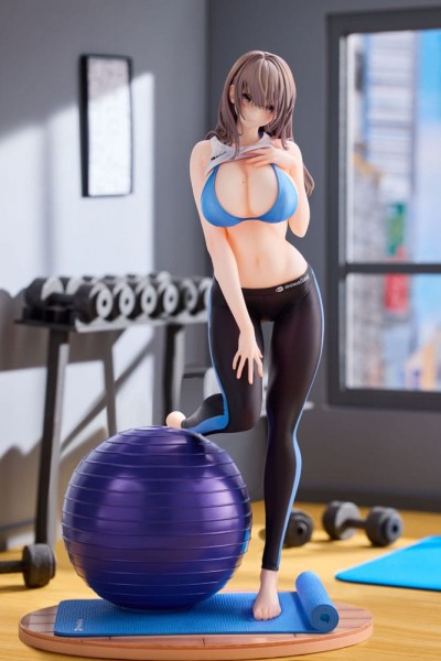 Original Character - Exercise Girl Aoi Statue: MOMOROSER