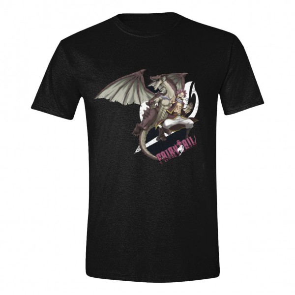 Fairy Tail - T-Shirt / Natsu & Igneel - Unisex "L": PCM