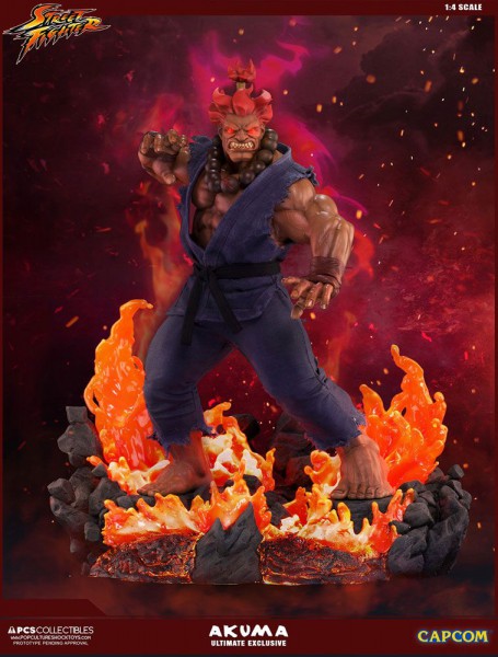 Street Fighter - Akuma Statue / Ultimate Exclusive: Pop Culture Shock