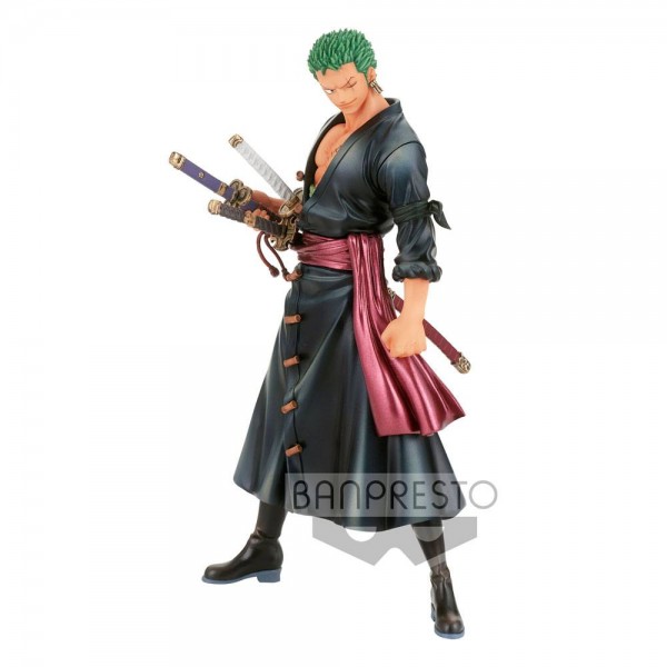 One Piece - Roronoa Zoro Figur / DXF The Grandline - Wanokuni Vol. 1: Banpresto