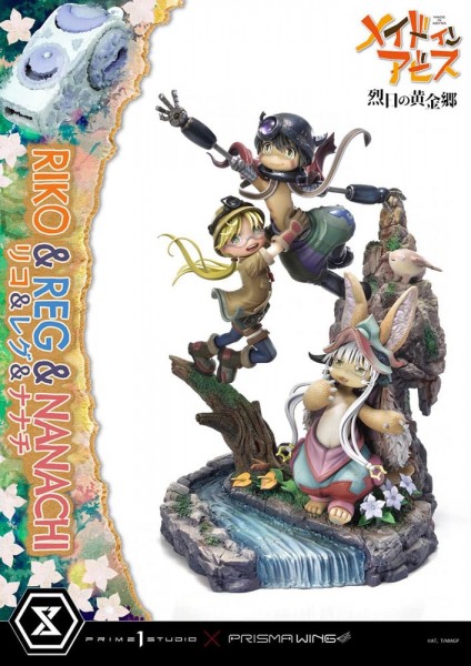 Made in Abyss - Riko, Reg & Manachi Statue: Prime 1 Studio