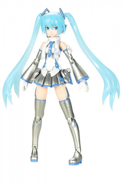 Hatsune Miku - Snow Miku Plastic Model Kit / Black Version: Kotobukiya