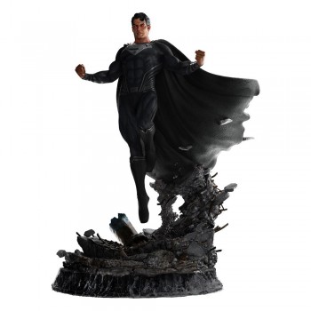 Zack Snyder's Justice League - Superman Black Suit Statue: Weta Collectibles Zack Snyder's Justice League - Superman Black Suit Statue: Weta Collectibles