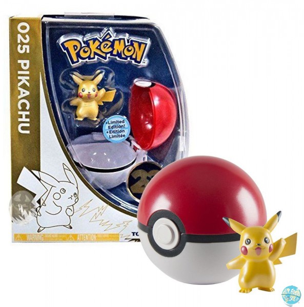 Pokemon - Clip´n´Carry Poké Ball mit Pikachu: Tomy