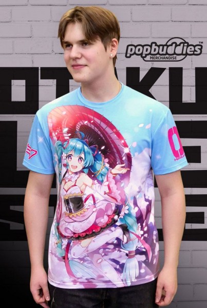 Hatsune Miku - Hanami T-Shirt / Größe L: POPbuddies